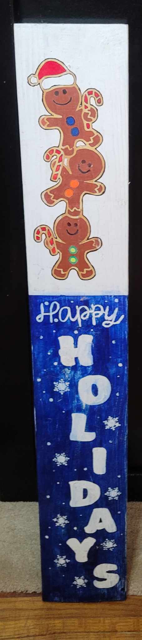 Happy Holidays Wooden Sign